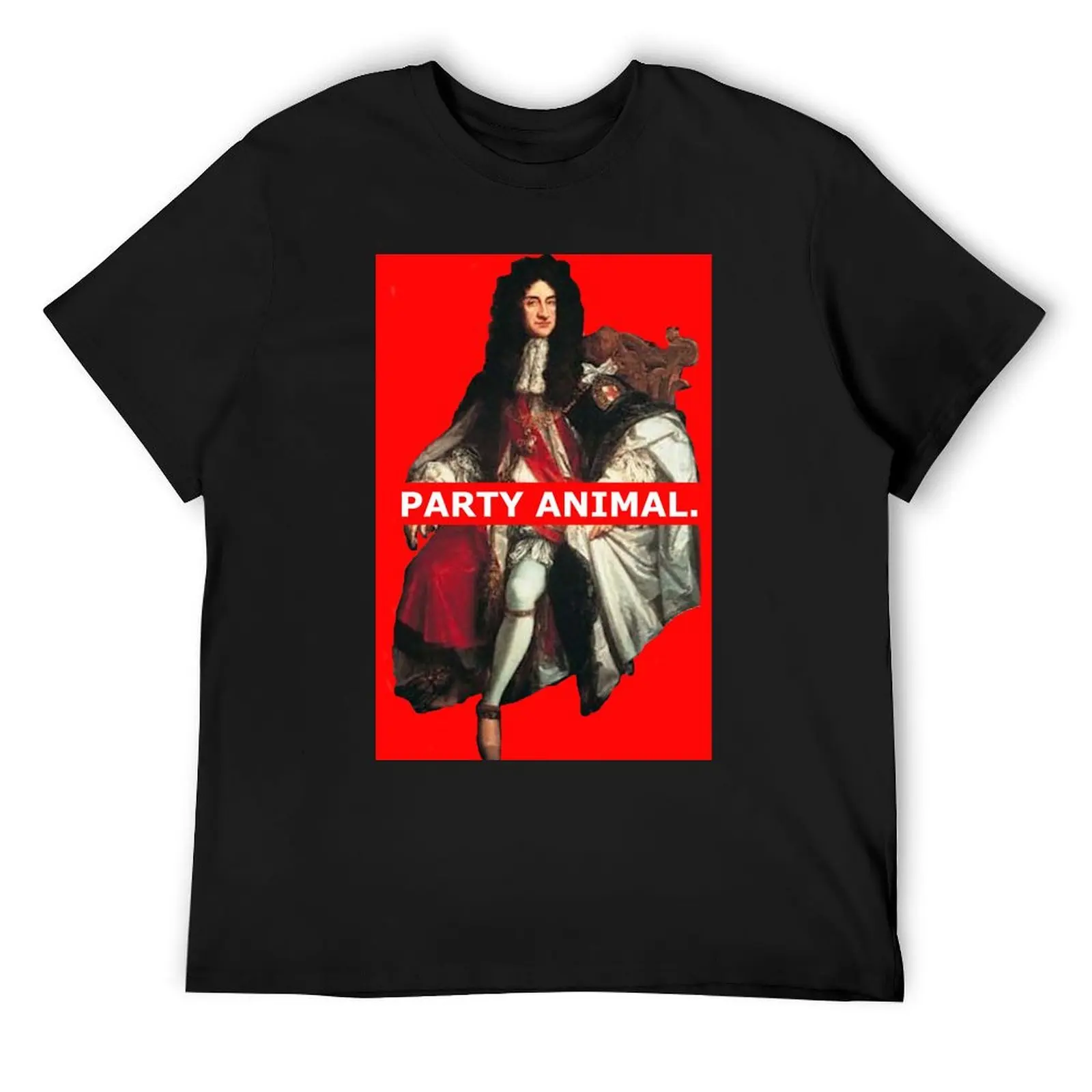 

The King Who Brought Back Partying T-Shirt tees plus size clothes oversizeds T-shirt men