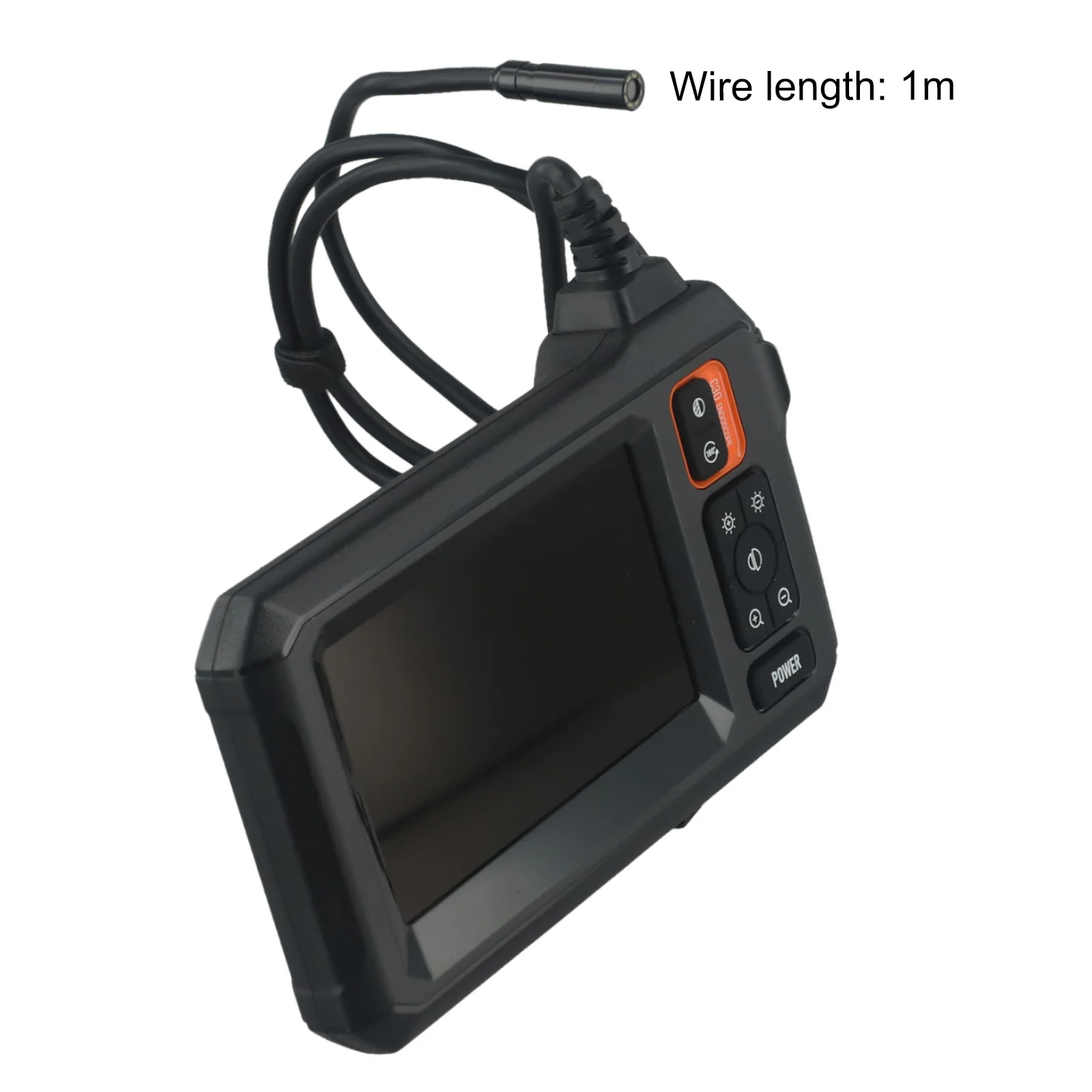 IP67 Waterproof Industrial Borescope Camera with 4 3 Inch Display Adjustable Brightness and 1080P HD Image Capture