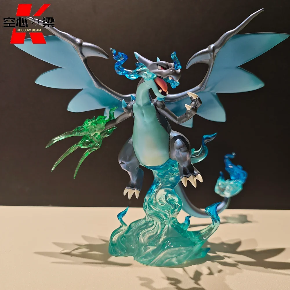 [1/20 Scale World] Mega Charizard X Super CharizardX Toy Figure Decoration