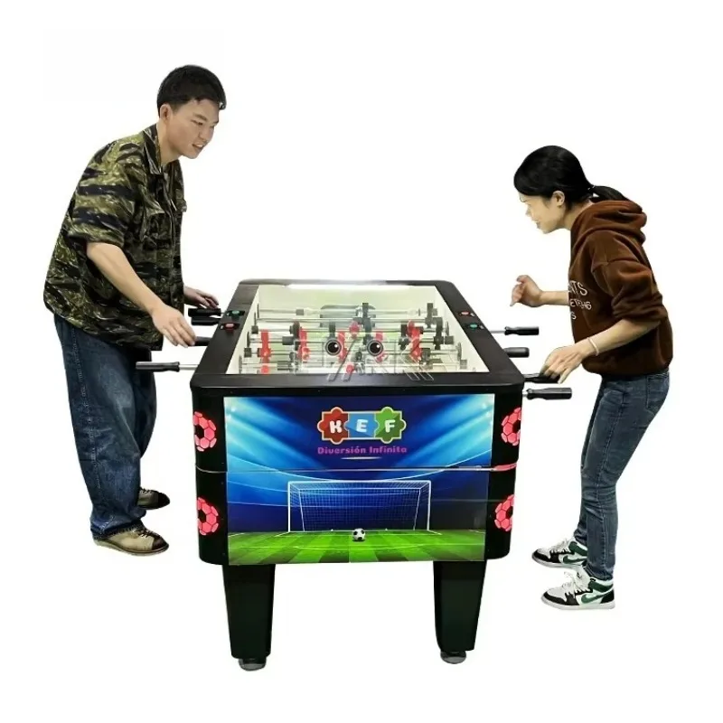 Coin Operated Electronic Soccer Table Football Table Foosball Table