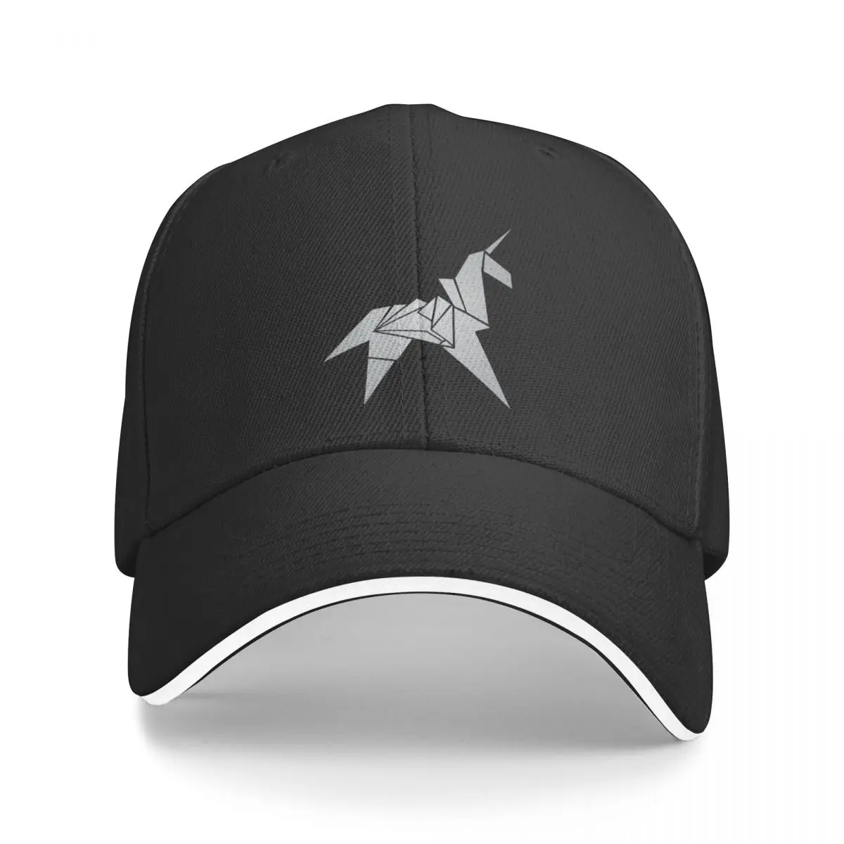 

Origami Unicorn Replicant - Sliver Baseball Cap Luxury Cap birthday Hood Designer Hat Golf Men Women's