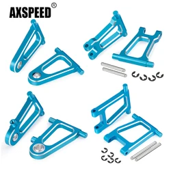 AXSPEED Auminum Alloy Front Rear Upper Lower Suspension Arms for Tamiya TT01 1/10 RC Drift Car Upgrades Parts