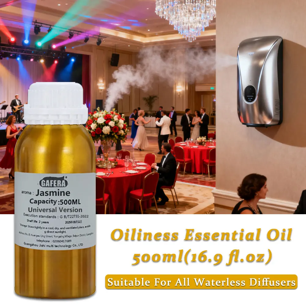 

GAFERA 500ml(16.9 oz) Floral Fragrance Series Essential Oil-For All Waterless Diffuser Aroma Diffuser Replenish Aromatherapy Oil