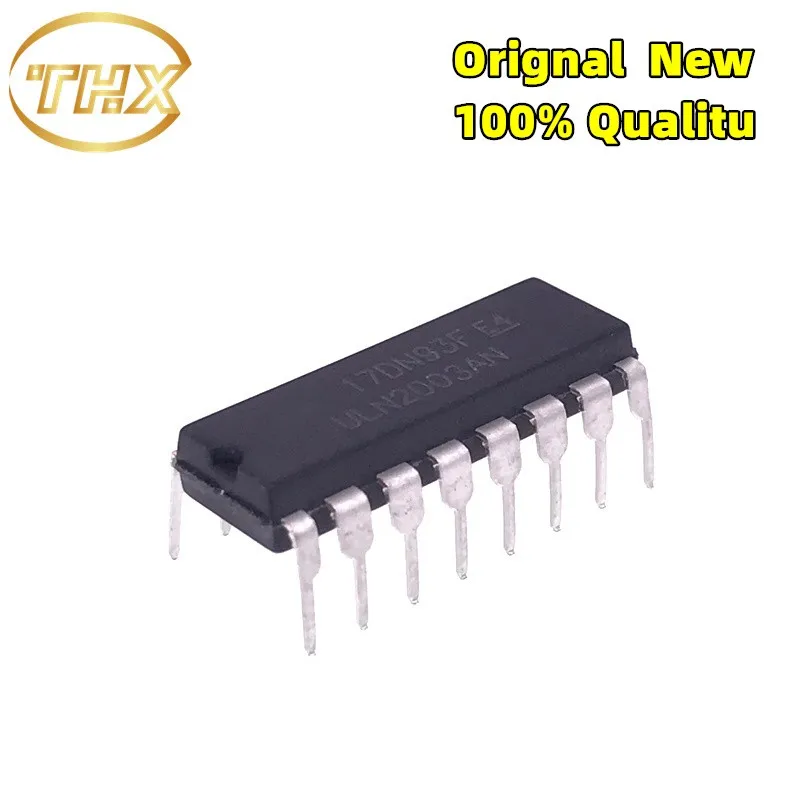 10PCS ULN2003AN ULN2003APG DIP16 SOP16 Darlington Transistor Array Driver ICChip  LOT