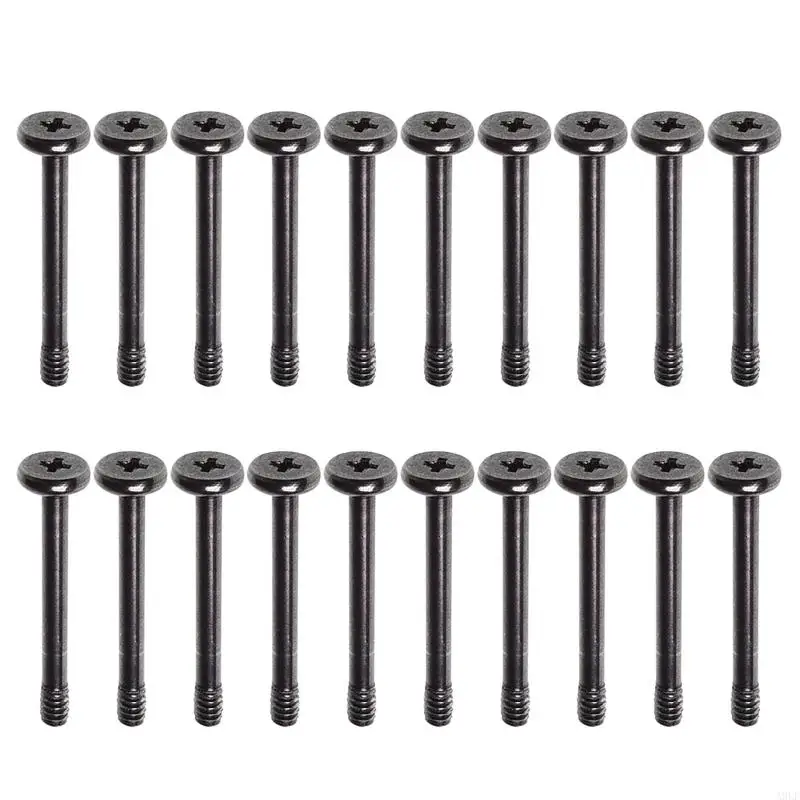 

A9LF 20pcs 6#-32x30mm DIY Computer PC for Case Video Card Cooler Radiator Water Cooling Fan Lengthened Flat for Head