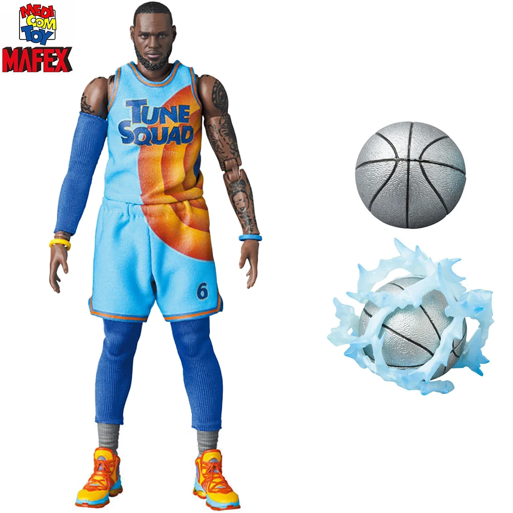 

[In Stock] Medicom Toy Mafex Space Jam No.197 Lebron James 170Mm Action Figure Collectible Model