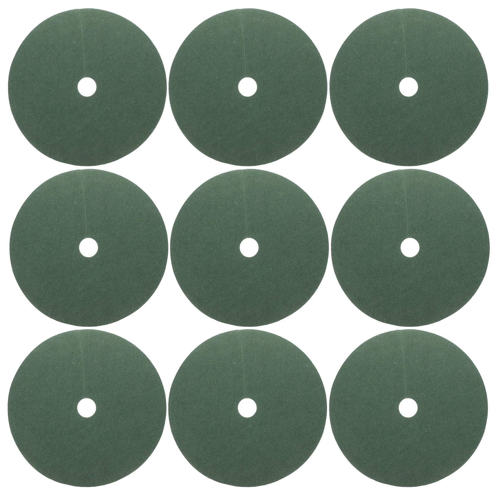 

10pcs Black 32x4cm Plant Root Cover Non-woven Tree Mulch Rings Garden Barrier Grass Control Landscape Fabric Fruit Protector