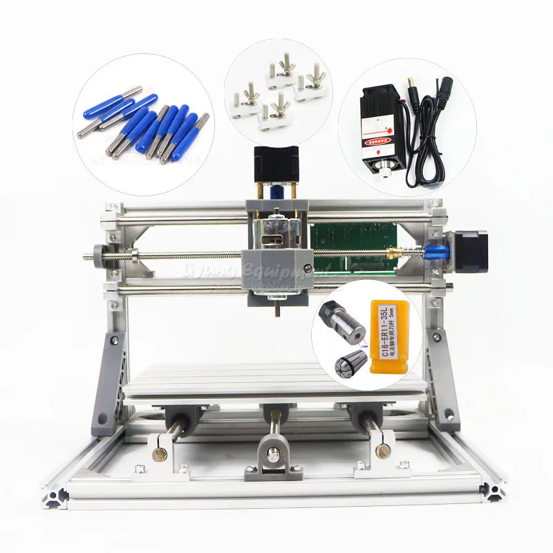 

Mini Cnc Machine 2018 PRO Wood Carving Router L10007