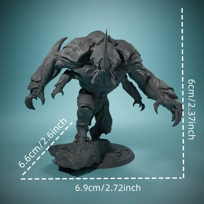 Umberhulk-miniaturas de resina de sobremesa en miniatura D & D, ¡Perfectas para juegos de mesa y juegos de rol! Modelo en miniatura pintado a mano