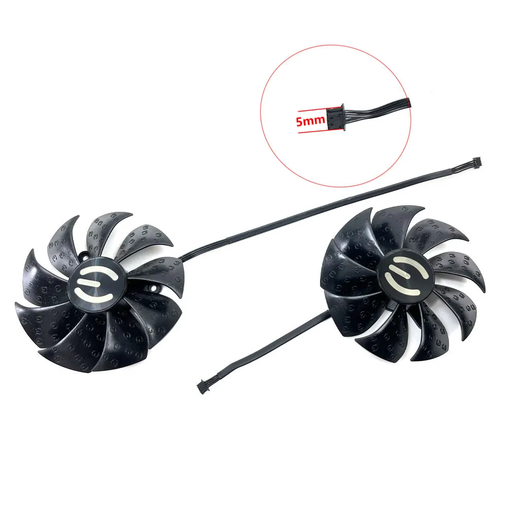 NEW 87MM PLA09215S12H RTX 2070、2060 GPU Fan，For EVGA RTX 2080TI、2080SUPER、2080、2070SUPER、2070、2060SUPER Video card cooling fan