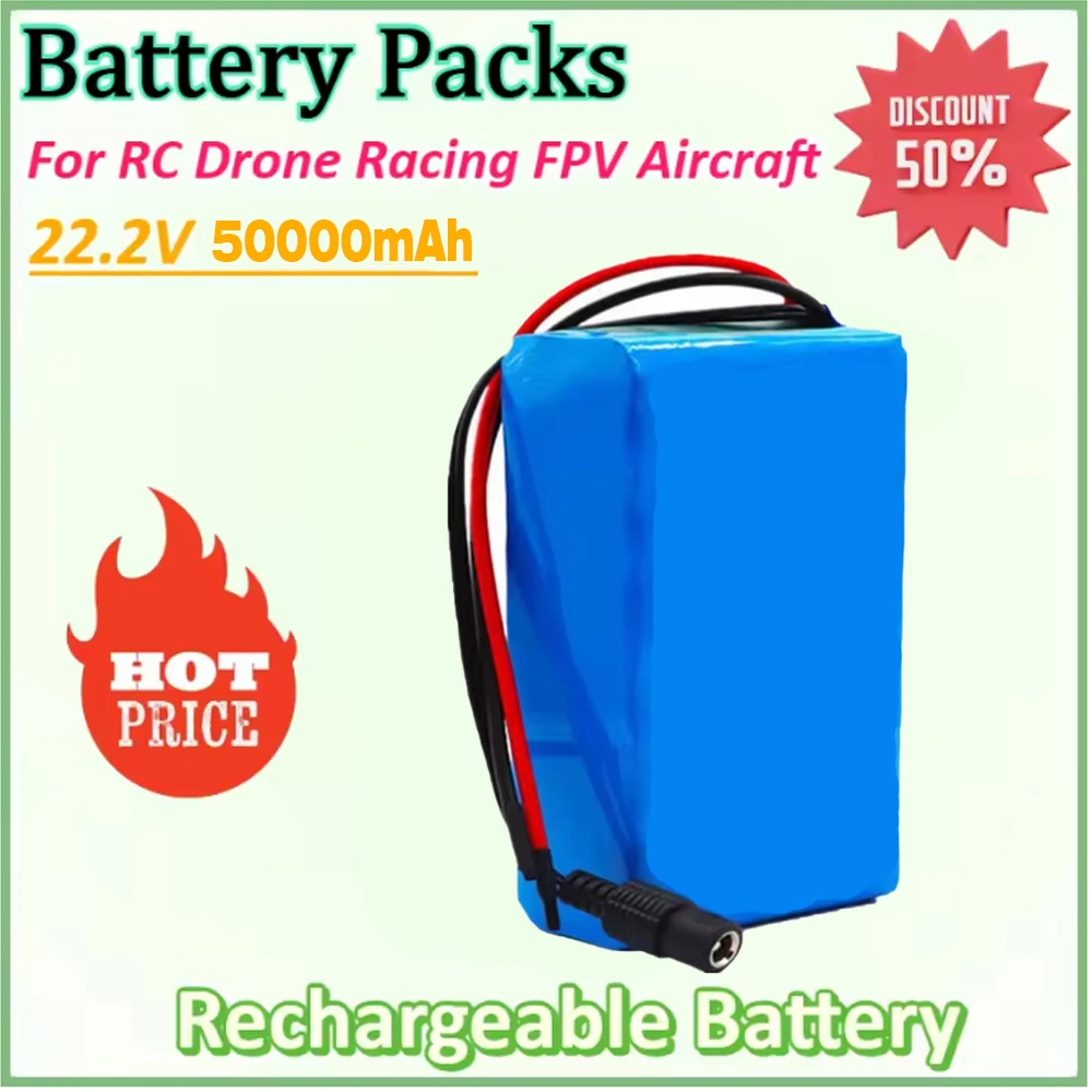 🔥 24 V 50000 mAh 6s2p 18650 lithium batterij oplaadbare batterij met BMS bescherming boord lithium-ion batterij met lader
