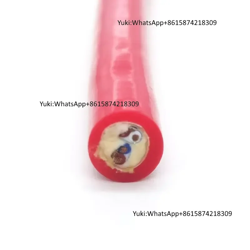 Watertight High Tensile Strength Kevlar Braided 4core+2 Earth Wire PUR Cable