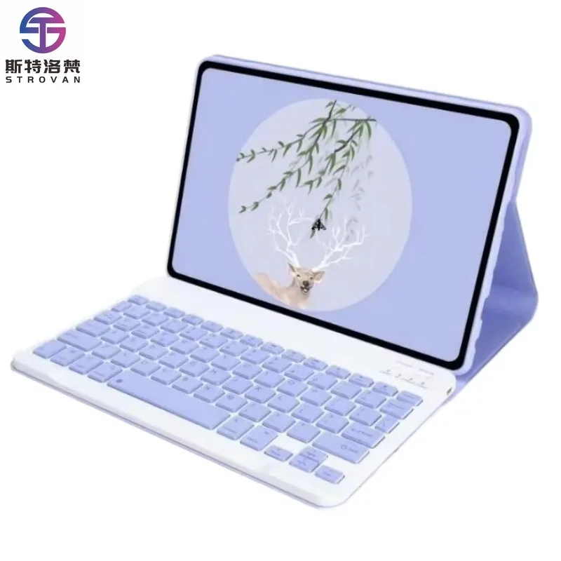 

Silent Keyboard Tablet Keyboard Plastic Custom Arabic Russian Korean Spanish French BT Wireless Keyboard for ipad