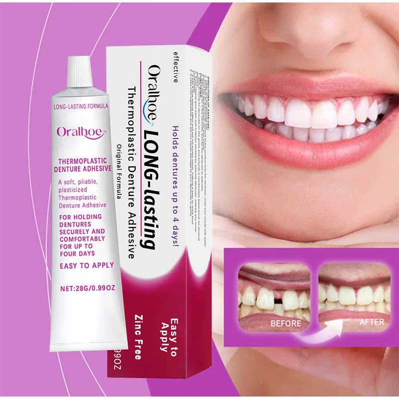 حبيبات سيليكون مؤقتة لإصلاح الأسنان ، أسنان اصطناعية ، فجوات ، طقم العناية بالأسنان ، قشرة علوية وسفلية ، راحة مثالية ، راتنج ، 30 جم