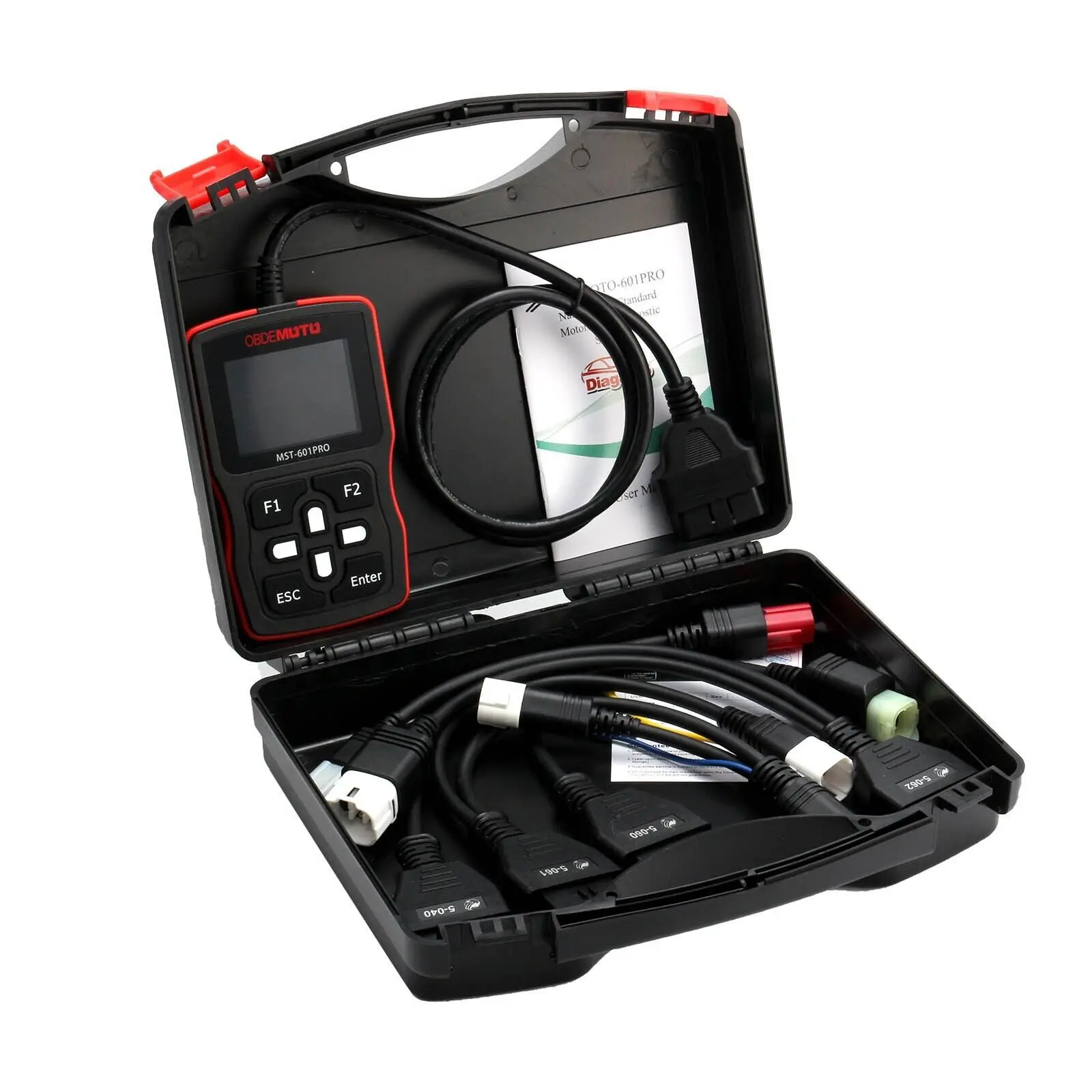 OBDMOTO MST 601PRO バイク用診断機 スキャナー Mst 601 proオートバイスキャナー,obd2コードリーダー,自動車診断