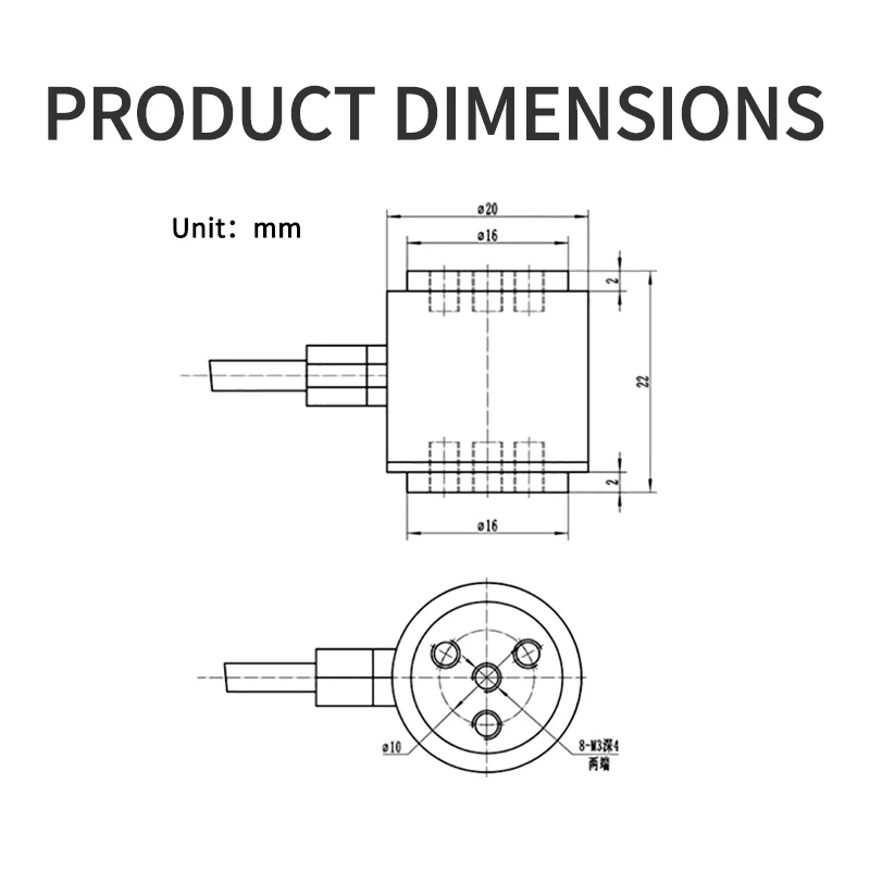 TWZ Высококачественный канистровый тензодатчик 1 кг 5 кг 10 кг 20 кг 30 кг 50 кг 100 кг 200 кг промышленный датчик взвешивания, разработанный для точного использования