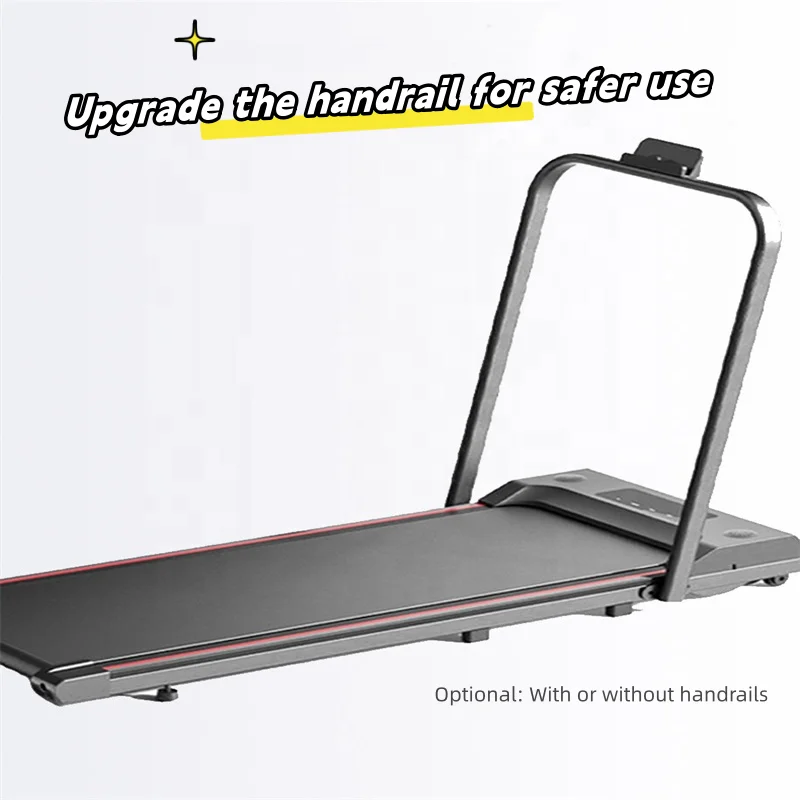 Portable 2 in 1 Foldable Walking Machine Indoor Electric Motorized Under Desk Treadmill