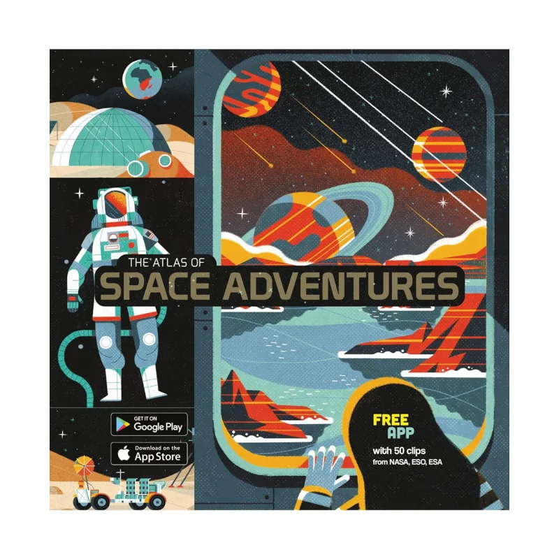 

Издательство Атласов космических приключений Стивен П Марана NQ 9781912944729 Книга