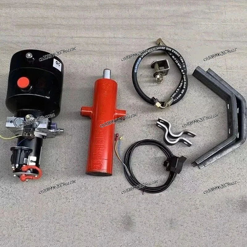 

Electric Tricycle Hydraulic Dump Kit Electronically Controlled Lift 12V/24V/48V/60V/72V Dump Hydraulic Modification Parts