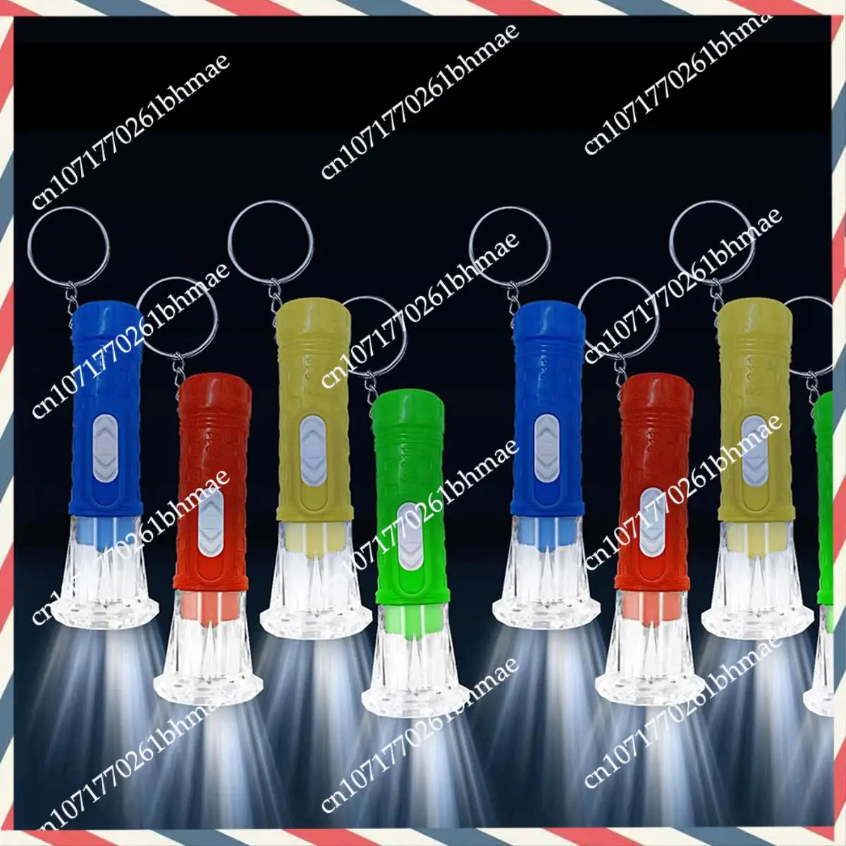 -A21Z 200 個ミニ懐中電灯キーホルダーバルクミニキーホルダー Led 小型懐中電灯子供大人ハイキングキャンプ詰め物ホーム