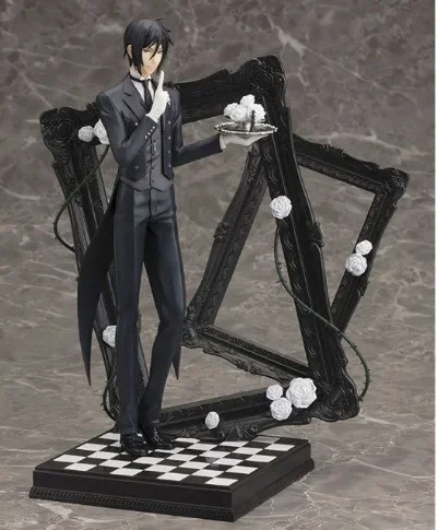 

Hot Anime Peripheral Ciel Sebastian Michaelis PVC Action Figure Collectible Handsome Exclusive Design Model Toy Birthday Gifts