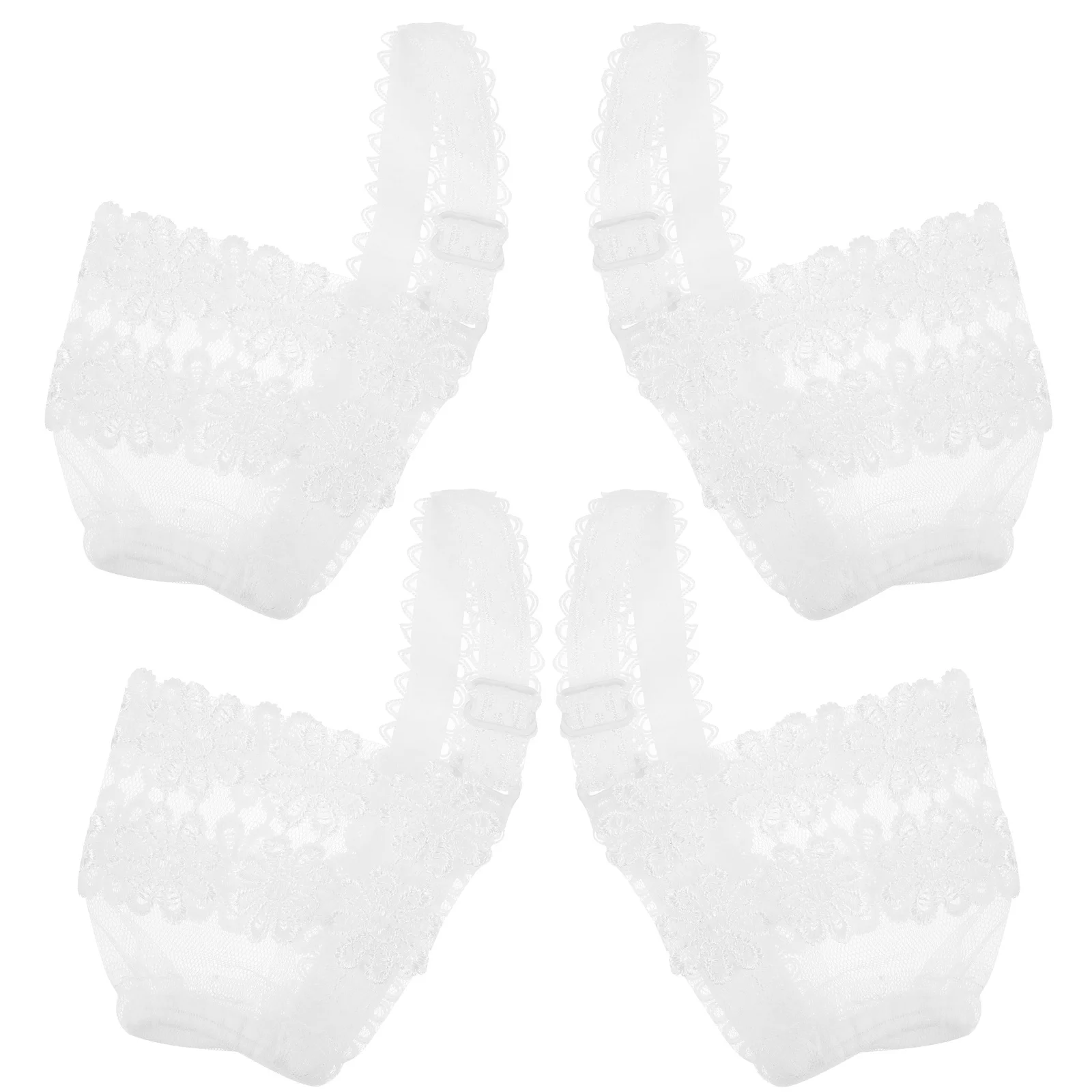 

2 пары противоскользящих шнурков на высоком каблуке, кружевные премиальные съемные сменные ремни для обуви, эластичные регулируемые шнурки для обуви, шнурки