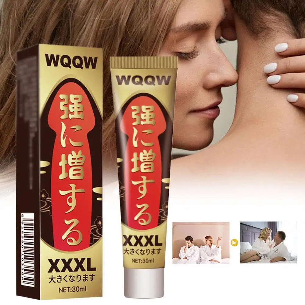كريم تكبير الذكور الطبيعي Xxxl للرجال الصحة والجمال 30 مللي نمو سميك كبير أسرع زيوت التشحيم Anales Para Hombres