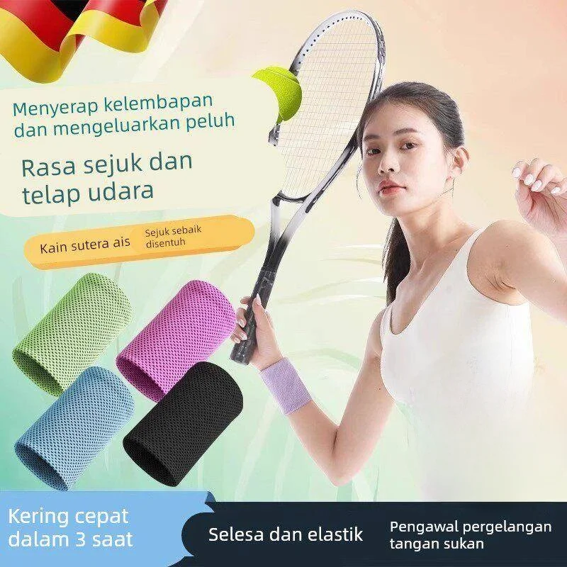 cold-sensation-wristband-sports-sweat-absorbent-towel-running-fitness-professional-unisex-wrist-protector-sweat-wiping-towel