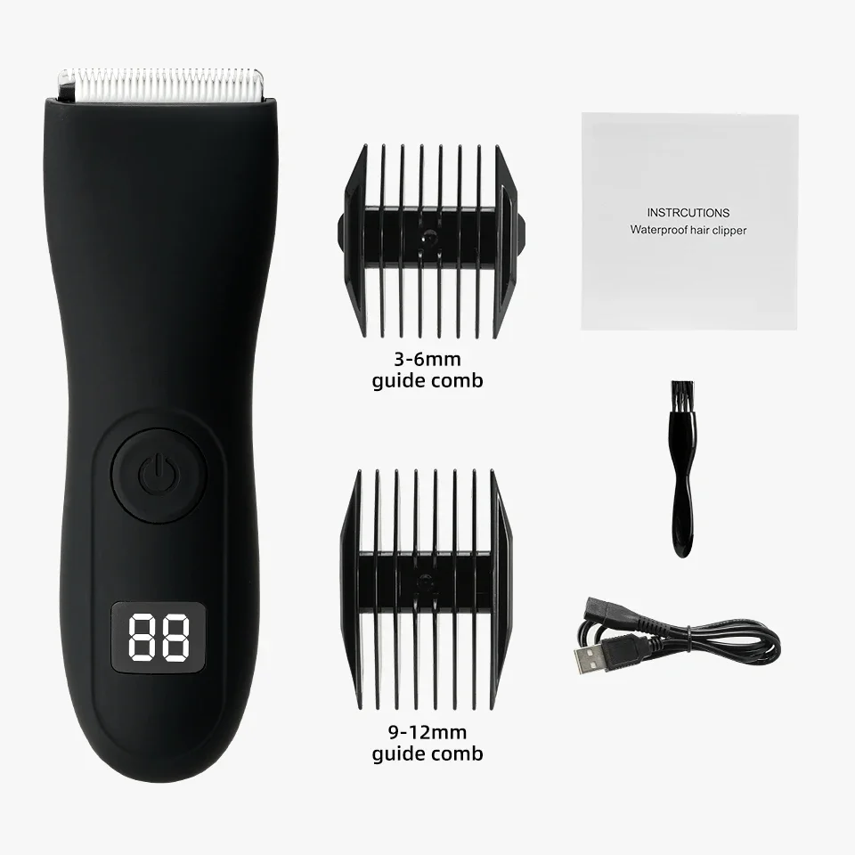 Herren-Körperhaarschneider für Männer, Bälle, Frauen, Damenrasierer, Haarentfernung, Bikini-Trimmer, Leistengegend und Körperrasierer, Groomer, Arm- und Bartrasierer – Detail 13