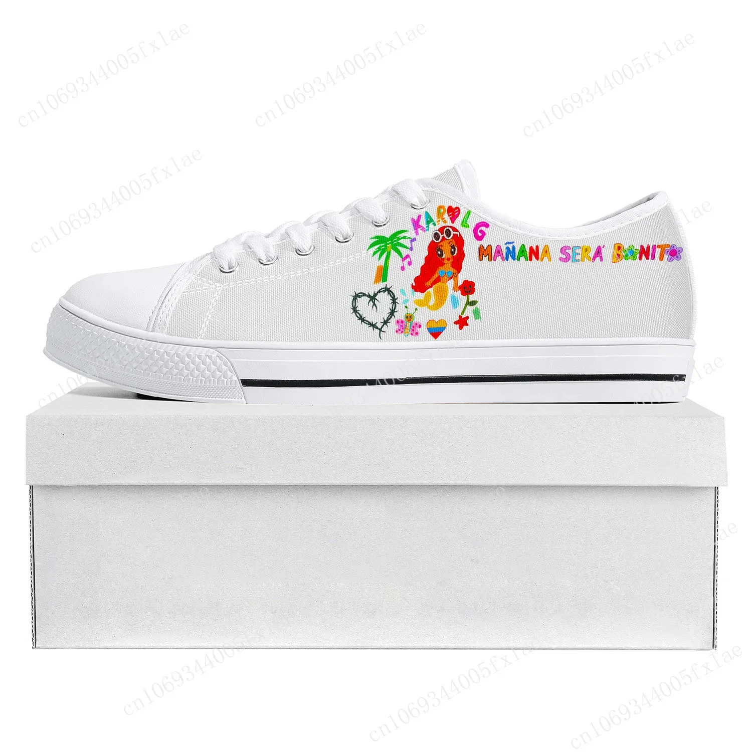 Manana Sera Bonito Low Top High Quality Sneakers Mens Womens Teenager Canvas Sneaker Casual Couple Shoes Custom Shoe White