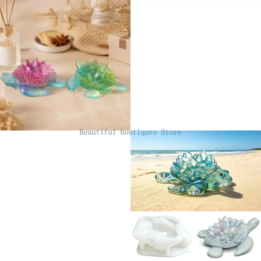 U4LF Dimensional Ocean Animal Casting Mold for Handmade Resin Ornaments