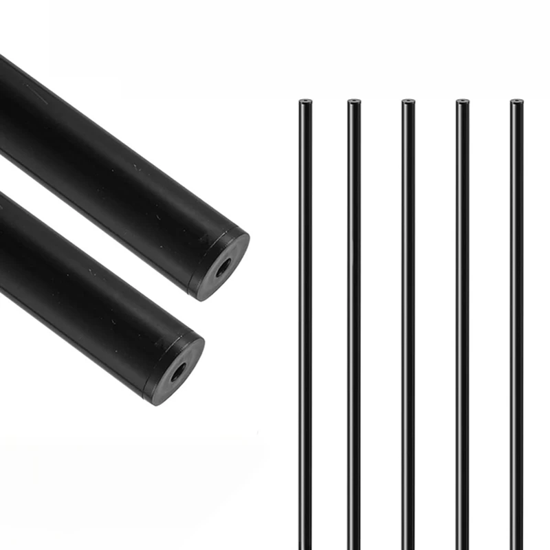 Outdoor Stair Railing Renovation Ramp Balustrades Metal External Corridor Handrails Side Mounting Ramp Tube Stairs Accessories