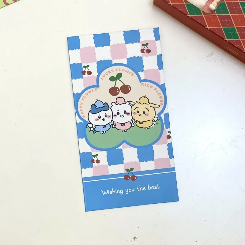 Chiikawa Hachiware Usagi Kawaii Anime Cartoon Red Envelope Cute Ins Style Good Looks New Year New Year's Money Decorative Bag