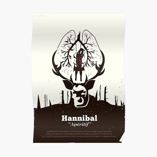 Hannibal Episode 1  Poster Room Mural Painting Print Funny Picture Home Wall Decoration Art Vintage Modern Decor No Frame