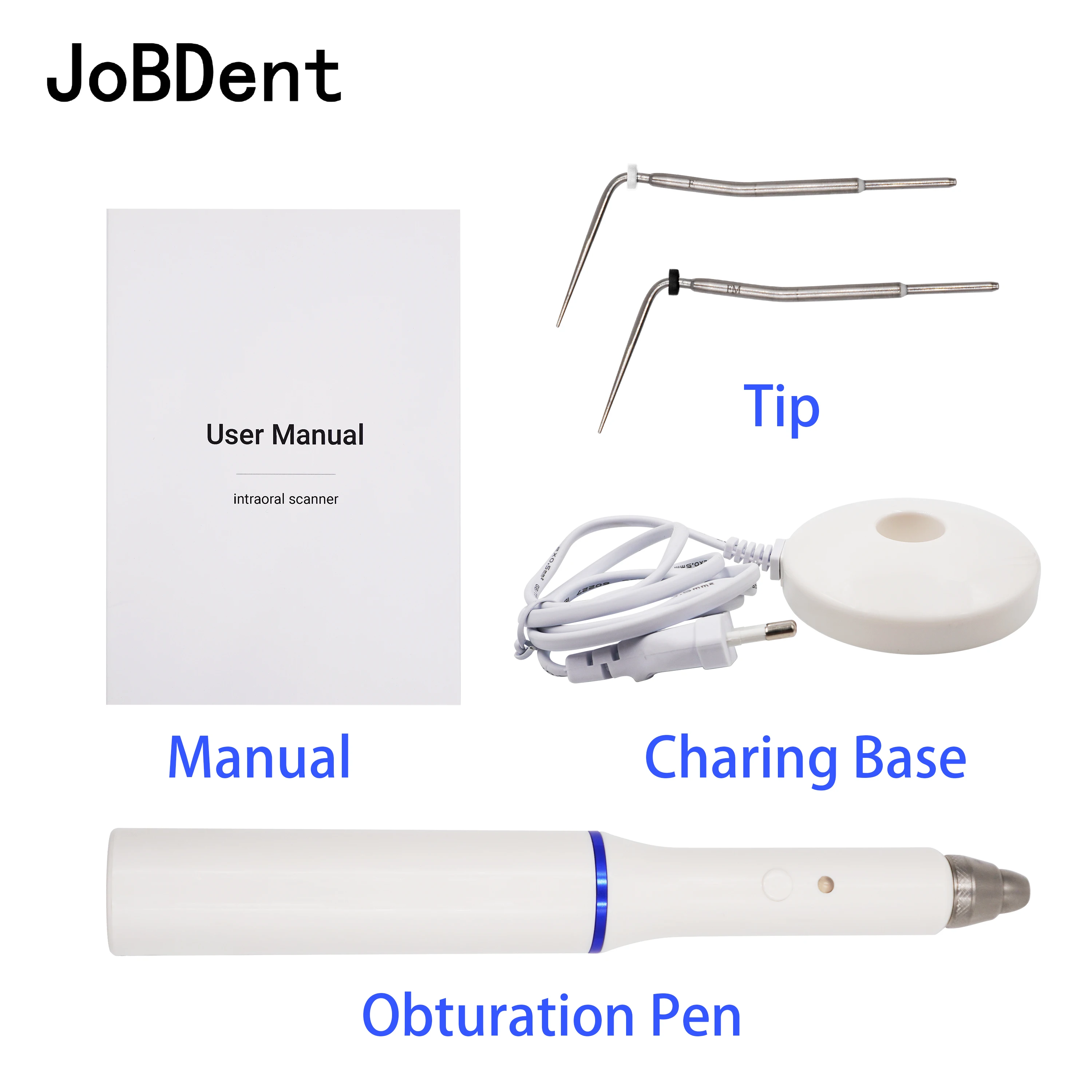 Dental Cordless Gutta Percha Obturation System Endo Heated Pen 2 Tips Lab 3 Seconds Rapid Heating Endodontic Root Tools