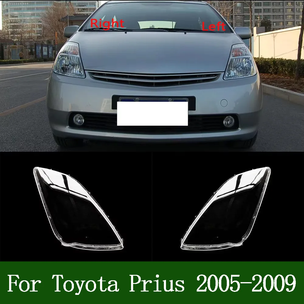 

For Toyota Prius 2005 2006 2007 2008 2009 Headlight Cover Shade Headlamp Shell Transparent Lampshade Lens Auto Replacement Parts