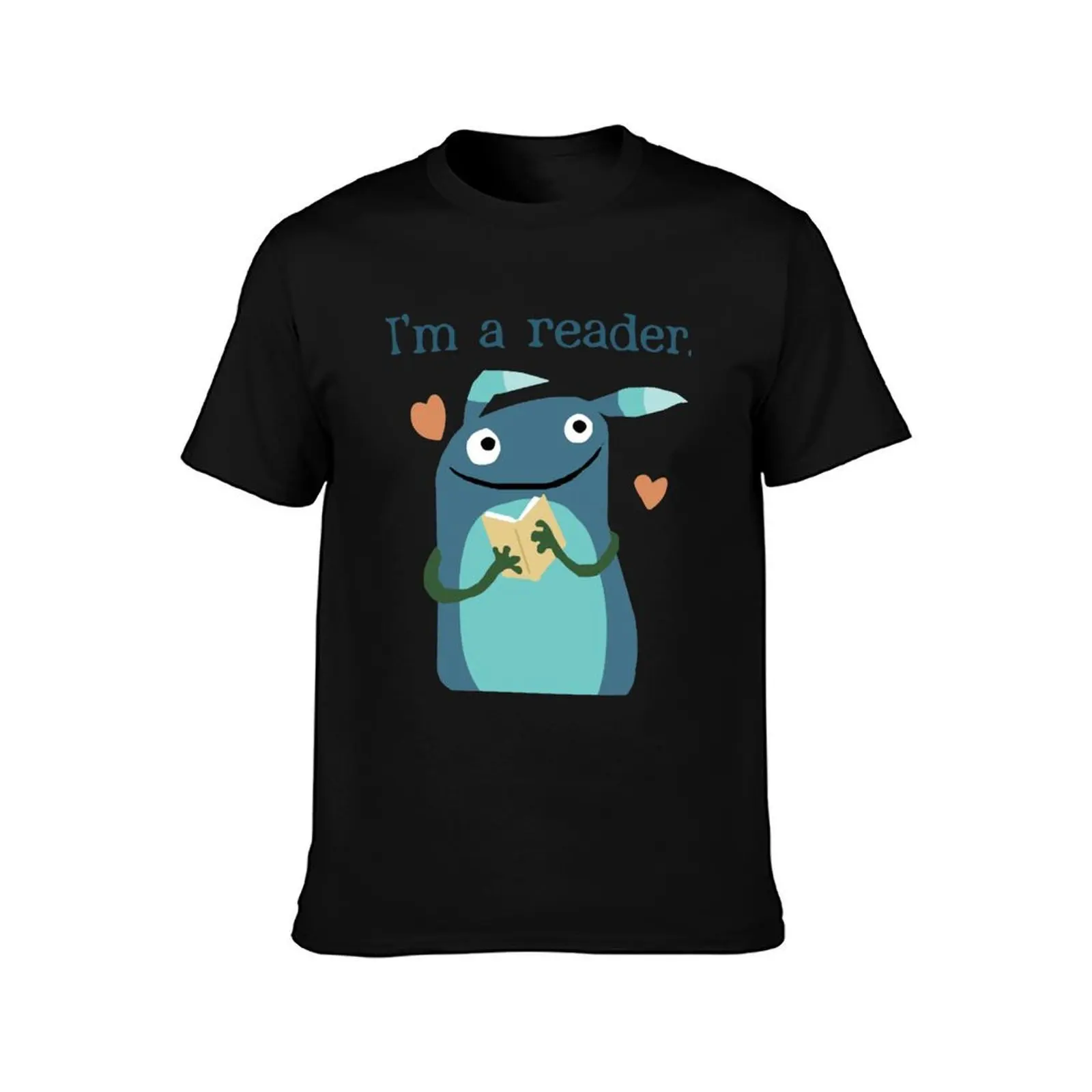 Reader T-Shirt Urban Casual Loose Fit Tee T-Shirt