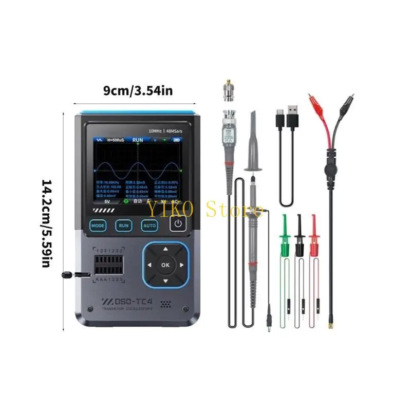 K32C High Perfision DSO-TC4 Цифровой осциллограф в реальном времени.