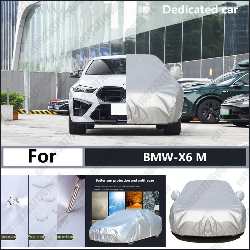 

For BMW-X6 M Oxford cloth car cover for sun protection, rain resistance, and all season special car dust cover