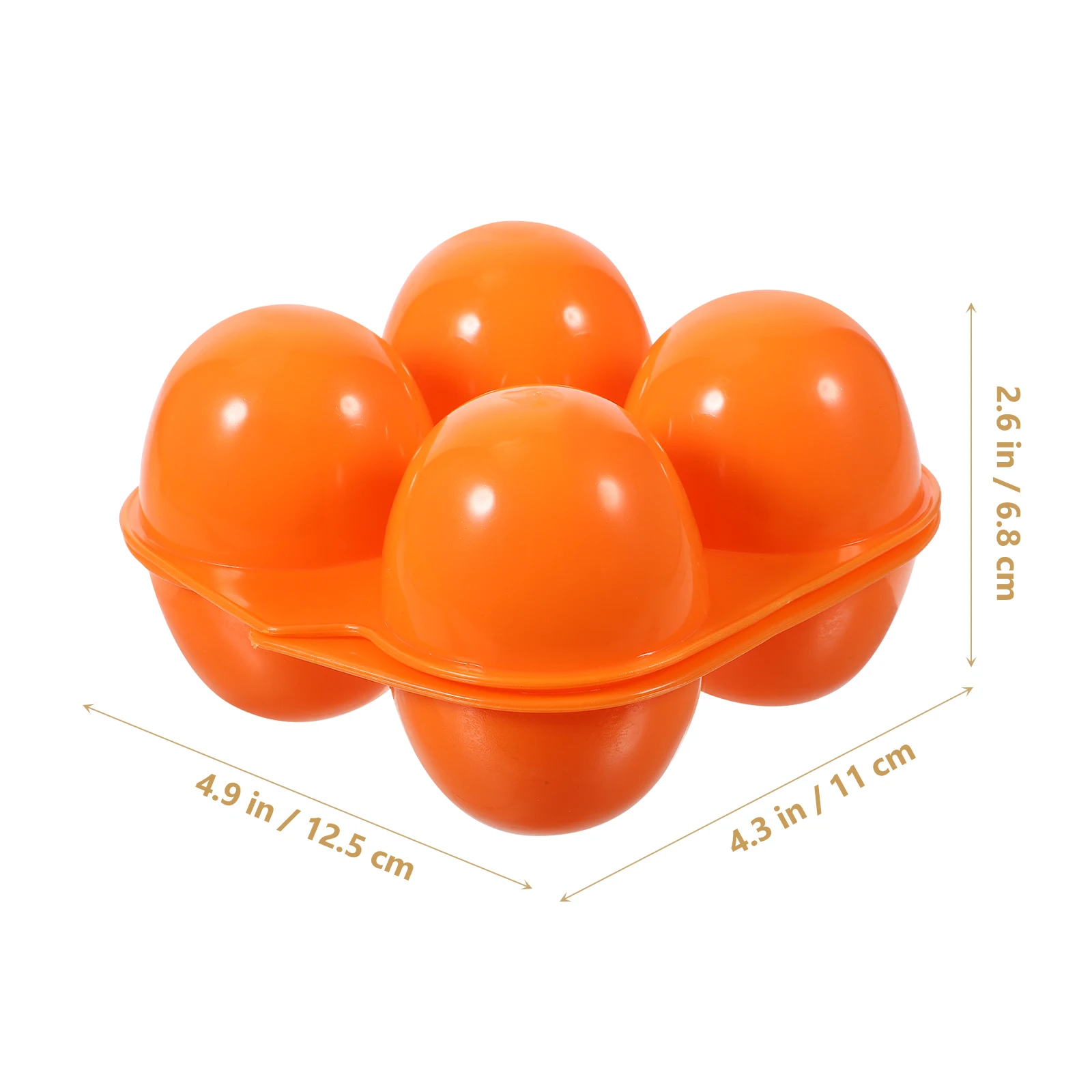 

2pcs Refrigerator Organizer Waterproof Egg Boxes Fridge Storage Container Egg Holder Dispenser Durable Pp Large