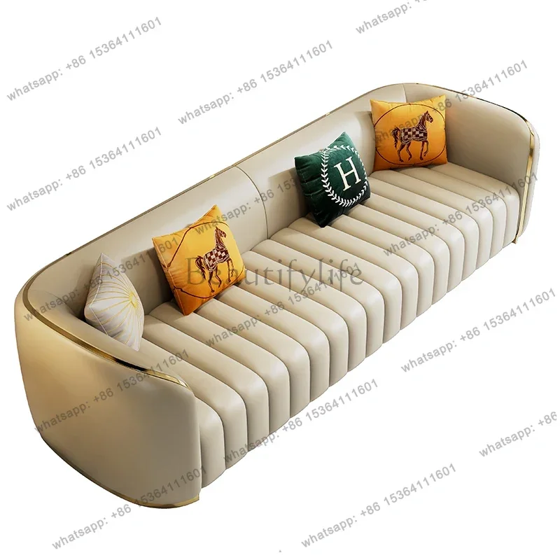 

Luxury Lazy Living Room Sofas Leather Floor Nordic Minimalist Room Decor Sofas Multifunctional Divano Lounge Suite Furniture