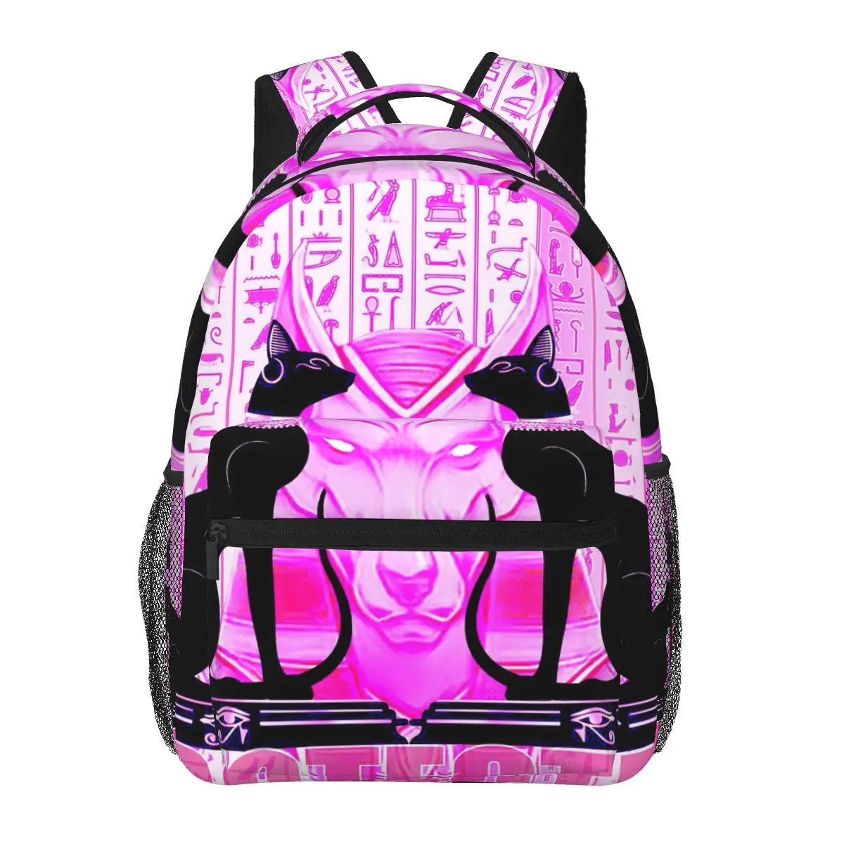 PROTECTED BY THE EGYPTION GODS Backpack for Girls Boys Travel RucksackBackpacks for Teenage school bag