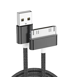 2M Long USB Cable Fast Charging 30 Pin Original Charge adapter Charger Data Cable for iPhone 4 s 4s 3GS iPad 2 3 iPod Nano touch