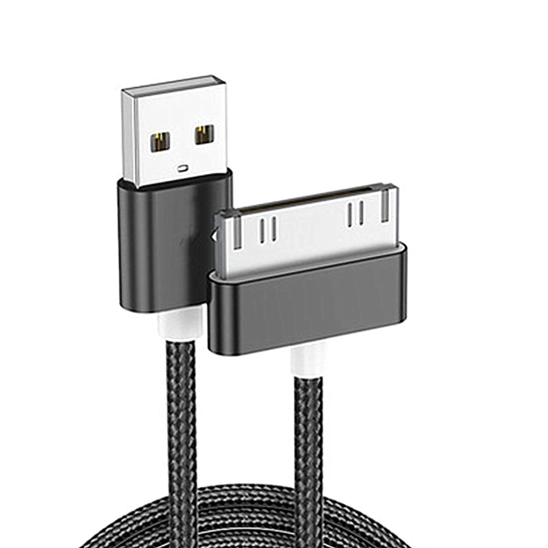 Kabel USB o długości 2 m Szybkie ładowanie 30-pinowy oryginalny adapter ładowania Ładowarka Kabel do iPhone'a 4 s 4s 3GS iPad 2 3 iPod Nano touch