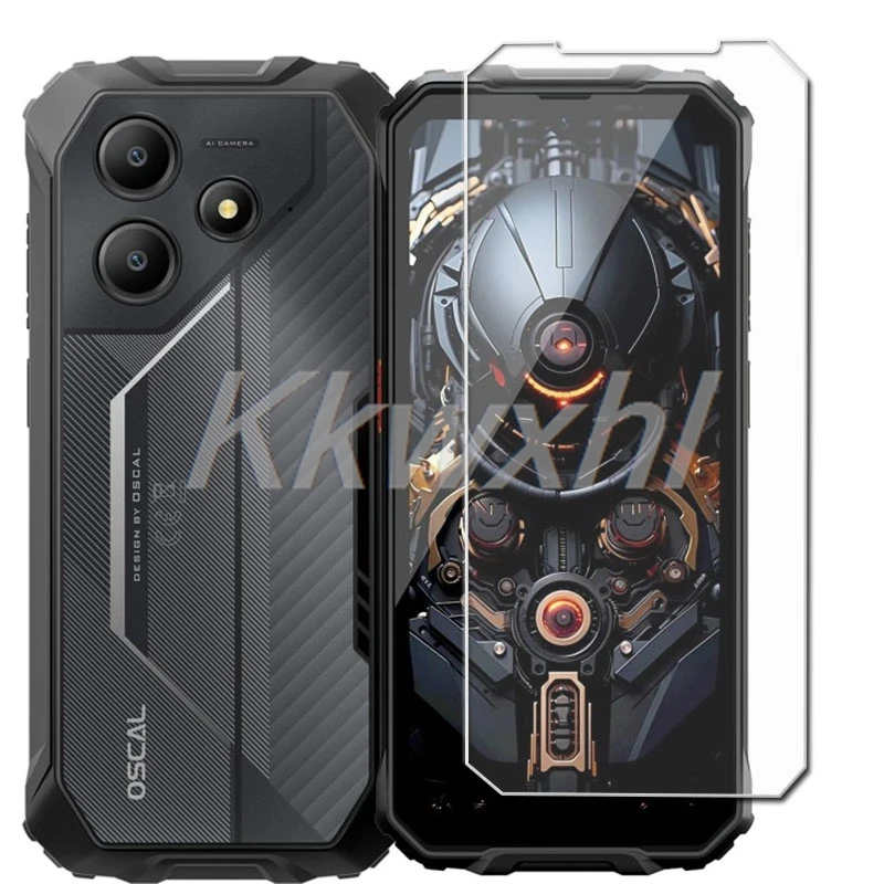2PCS FOR Blackview Oscal Marine 2 Tempered Glass Cover ON OscalMarine2 Marine2 6.56" Screen Protector Transparent Film - Image 2