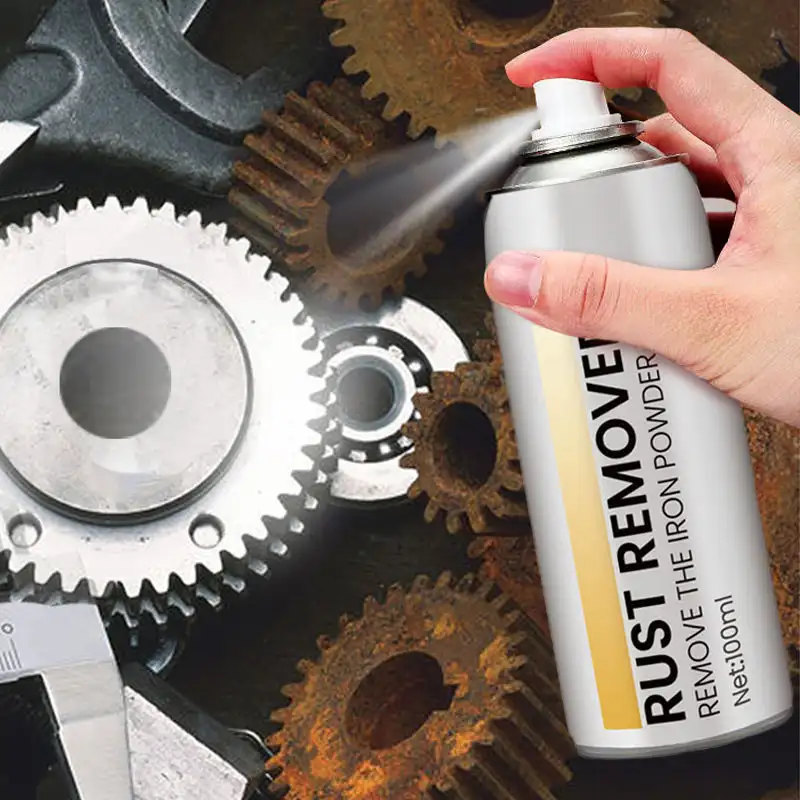 Rust Removal Spray para Carro, Componentes Metálicos, Jante Automotivo, Peças de Limpeza, Manutenção Multiusos, 100ml