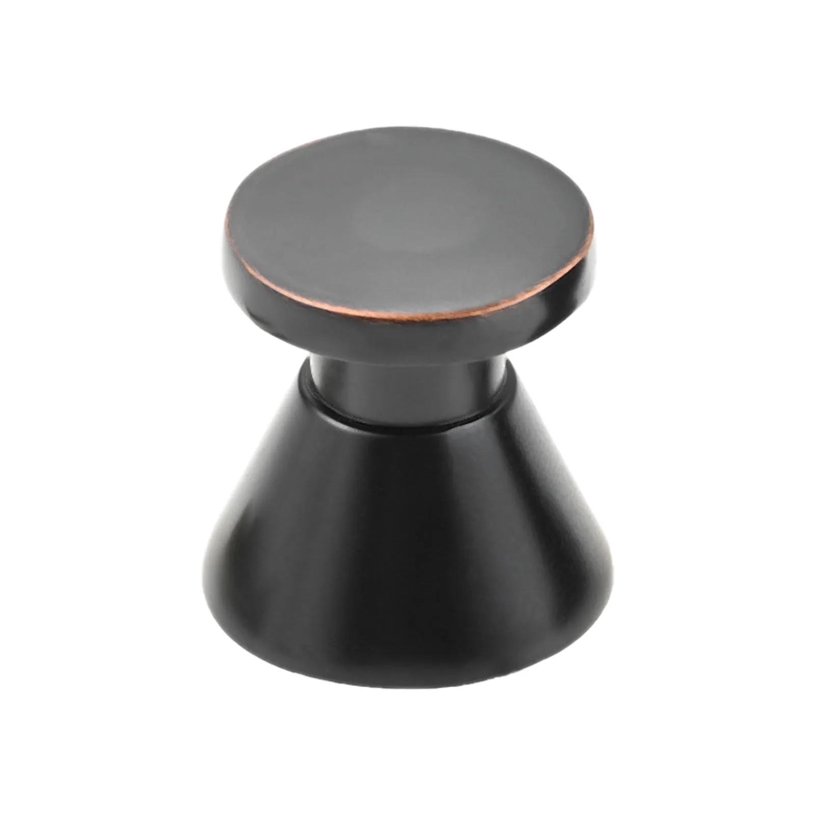 5 قطعة المقابض سبائك بسيطة ث/المسمار الصلبة ميتا نحى النيكل/النحاس الأسود الكرة مقبض 1 بوصة سحب صغير ديكور خزانة درج صندوق النبيذ