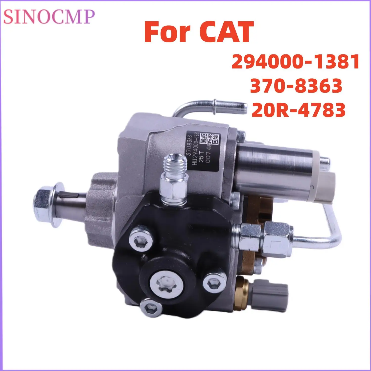 

12V Fuel Pump 294000-1381 370-8363 20R-4783 For CAT Engine C4.4 C3.4 C4.4B 416F 420F 428F 430F 432F 434F 444F D3K2 D4K2 D5K2