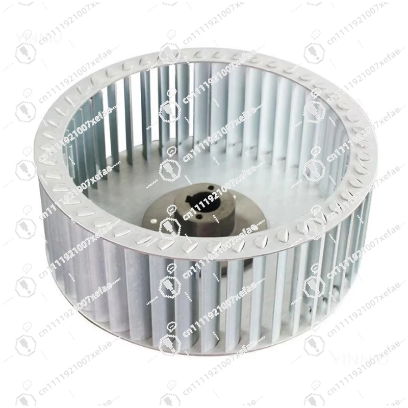 

180 mm diameter carbon steel centrifugal fan impeller, aluminum blades, industrial, 380V/220V