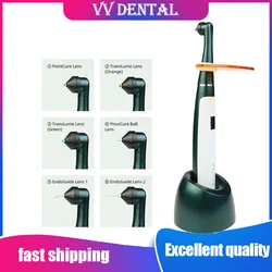 Dental Curing Light Multi Lens Wireless Resin Cure Healing Light Led Dental Photopolymerizer Laser Oral Lamp